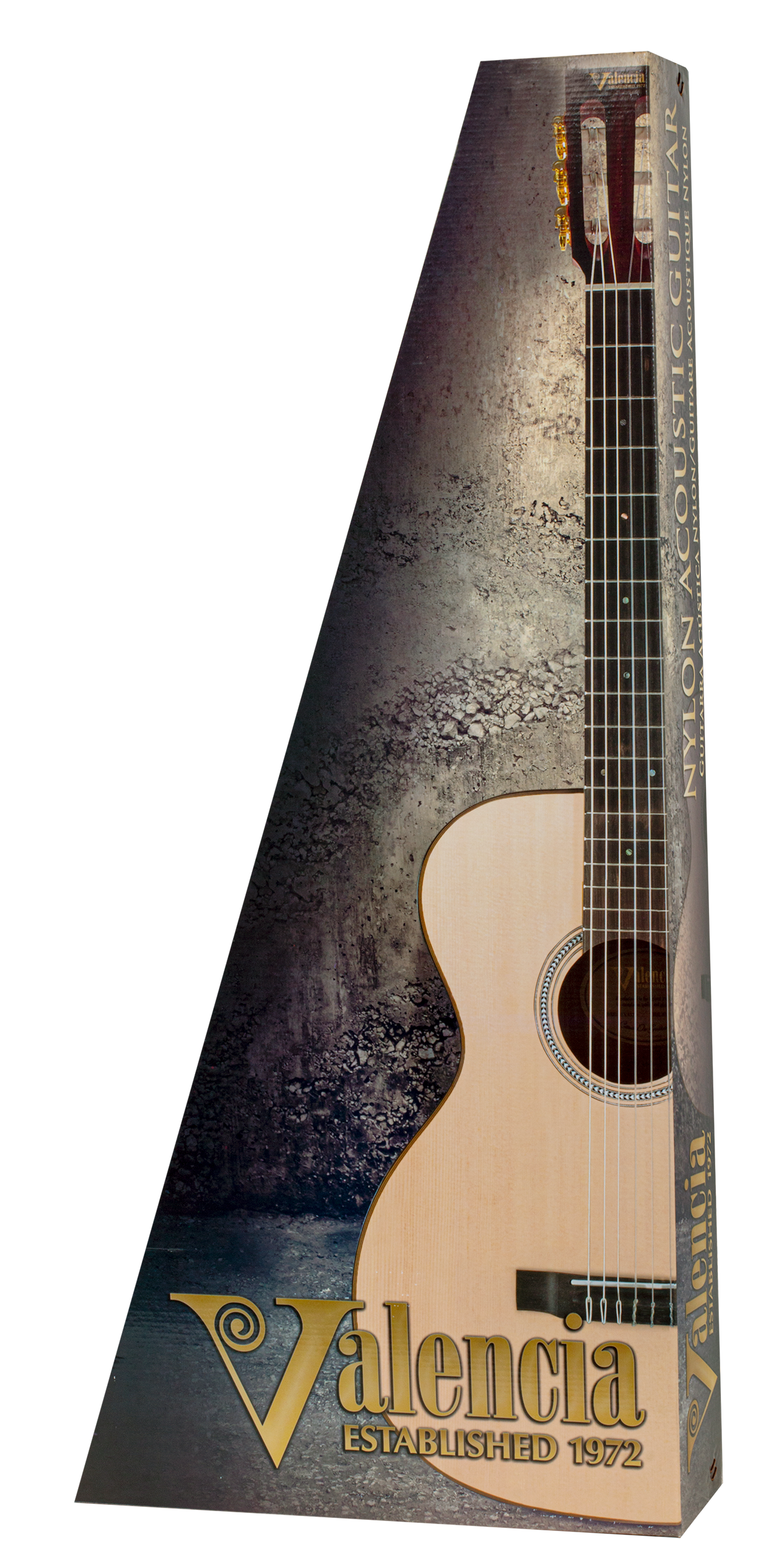 Valencia | VA434CE | Nylon Acoustic Guitar - Cutaway, Electric Acoustic | Full Size | Natural Valencia | VA434CE | Nylon Acoustic Guitar - Cutaway, Electric Acoustic | Full Size | Natural